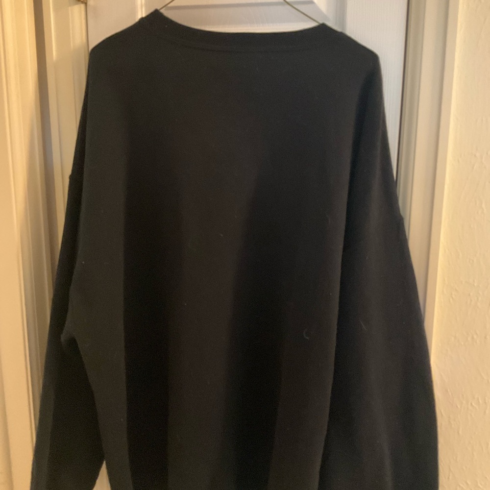 Phi Delta Theta PDT ΦΔΘ Fraternity Letters / Mens Sweatshirt / Black/Green - Picture 2 of 2